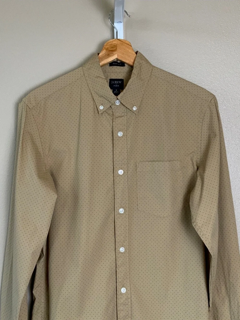 J. Crew Printed Slim Fit Flex Casual Button Down Shirt